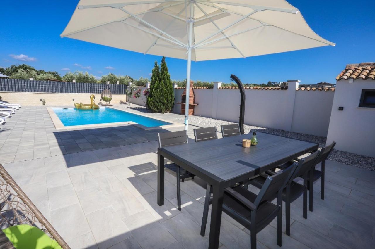 Apartment Nina With Private Pool Nova Vas  Buitenkant foto